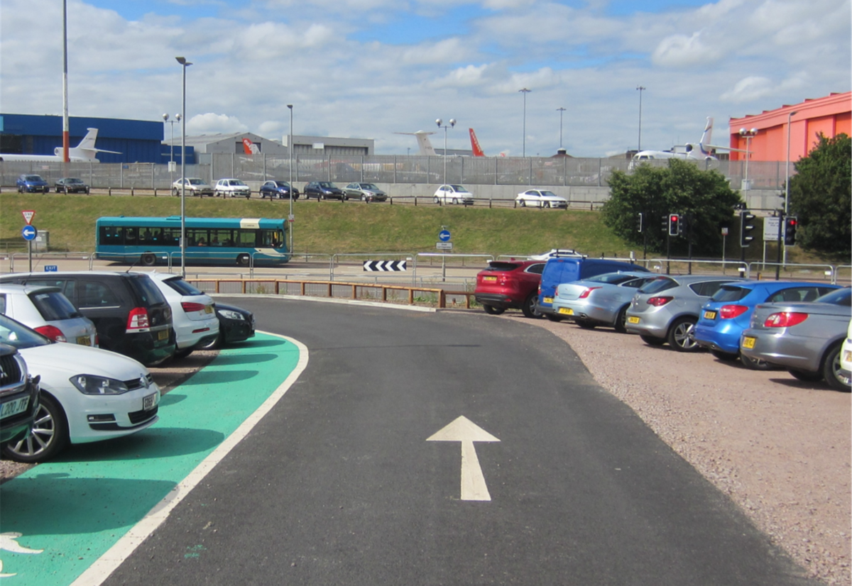 Mid Term Car Park Luton Airport transportplanningassociates.co.uk
