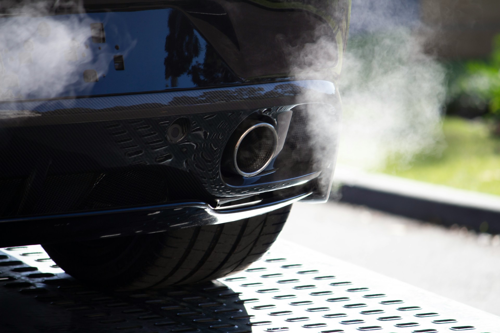 Car exhaust air quality